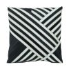 Accessories Bosie Cushions | Safira Black And White Suede Cushion