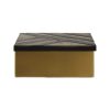 Accessories Fifty Five South Trinket Boxes and Dishes | Aris Small Gold Trinket Box