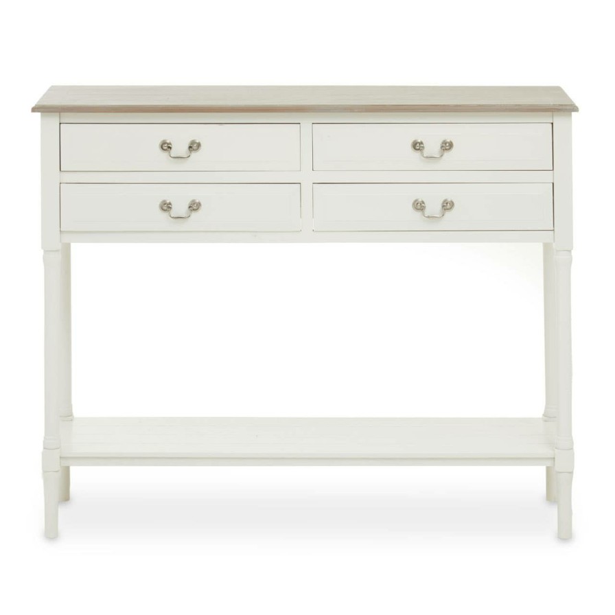 FURNITURE Premier Shelving | Heritage 4 Drawer Console Table