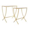 FURNITURE Premier Side Tables | Avantis Set Of 2 Bamboo Design Side Tables