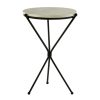 FURNITURE Premier Side Tables | Shalimar Black Tripod Base Side Table