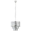 Accessories Fifty Five South Chandeliers | Babylon Eight Bulb Chrome Chandelier