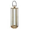 Accessories Fifty Five South Lanterns | Herber Medium Gold Finish Lantern