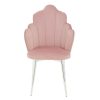 FURNITURE Premier Seating | Tian Pink Velvet Dining Chair