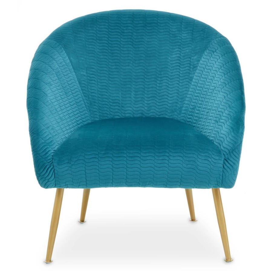 FURNITURE Fifty Five South Seating | Tania Blue Occasional Chair