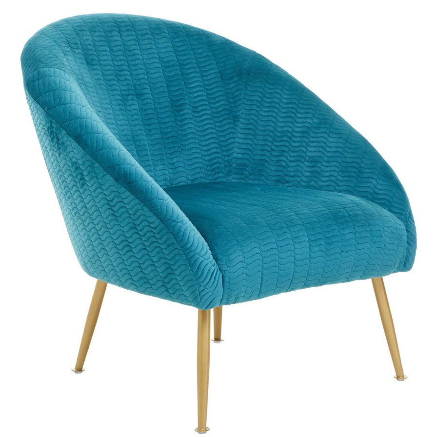 FURNITURE Fifty Five South Seating | Tania Blue Occasional Chair