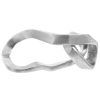 Accessories Fifty Five South Sculptures and Ornaments | Prato Silver Finish Abstract Knot Sculpture