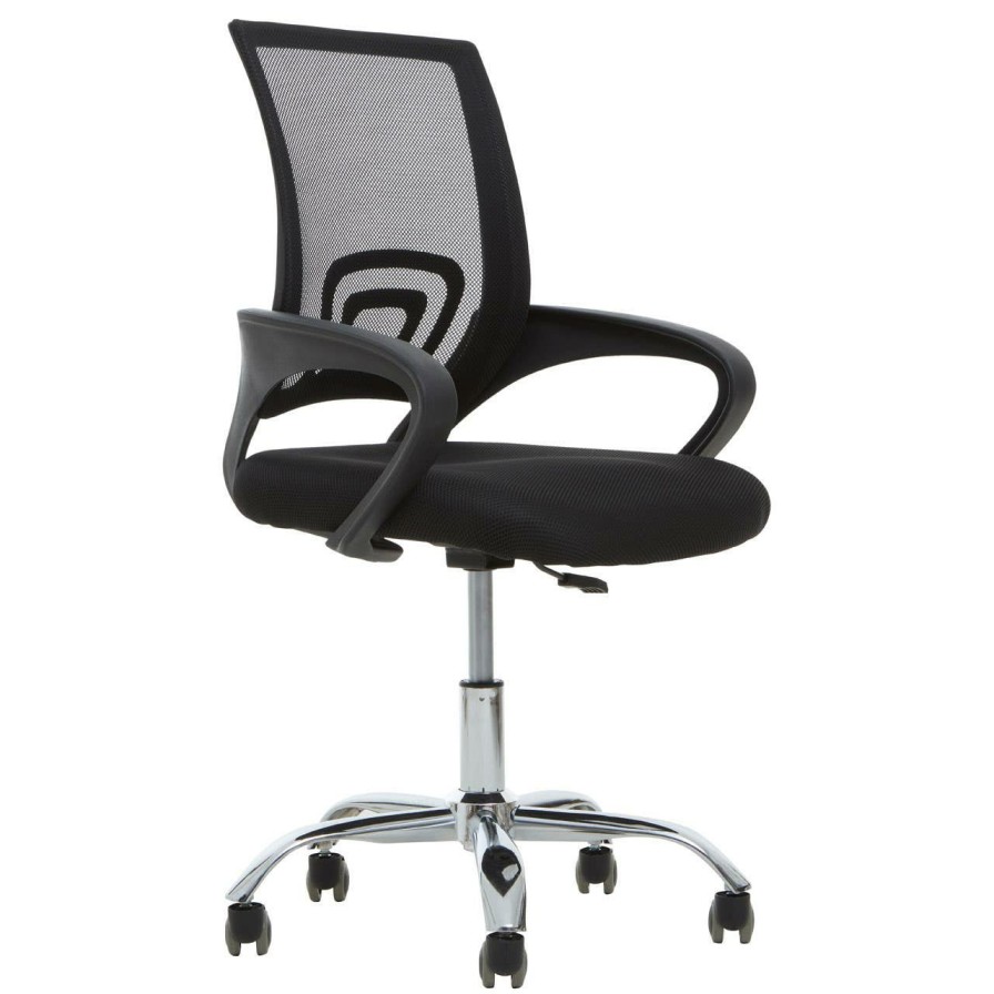 FURNITURE Premier Home Office Chairs | Student Black Desk Chair