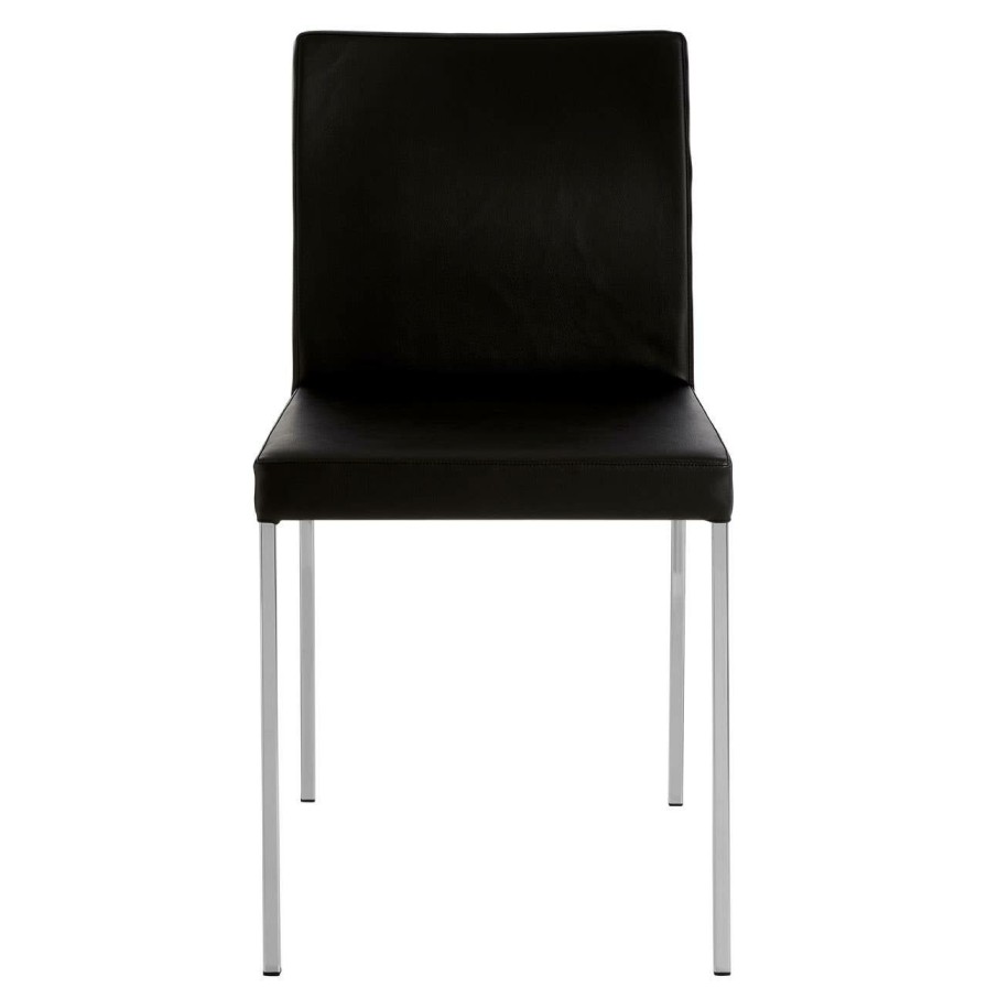 FURNITURE Premier Seating | Pair Of Lago Black Chairs