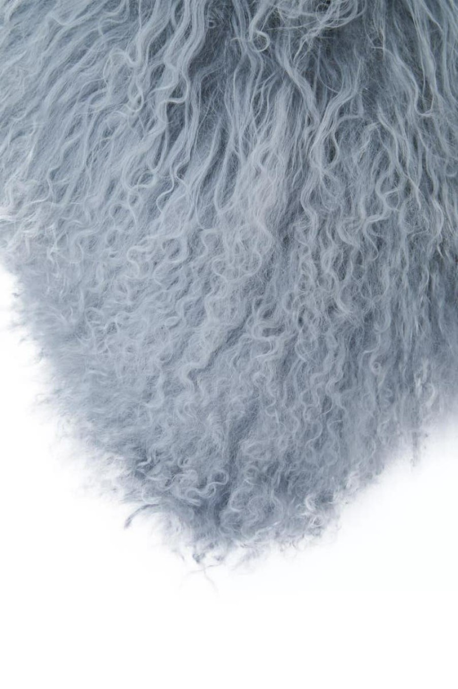 Accessories Bosie Cushions | Bosie Small Grey Mongolian Lamb Fur Cushion