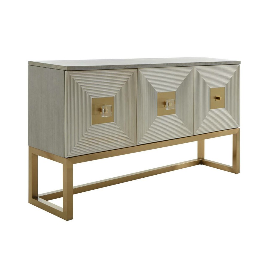 FURNITURE Fifty Five South Sideboards | Duvali Three Door Sideboard