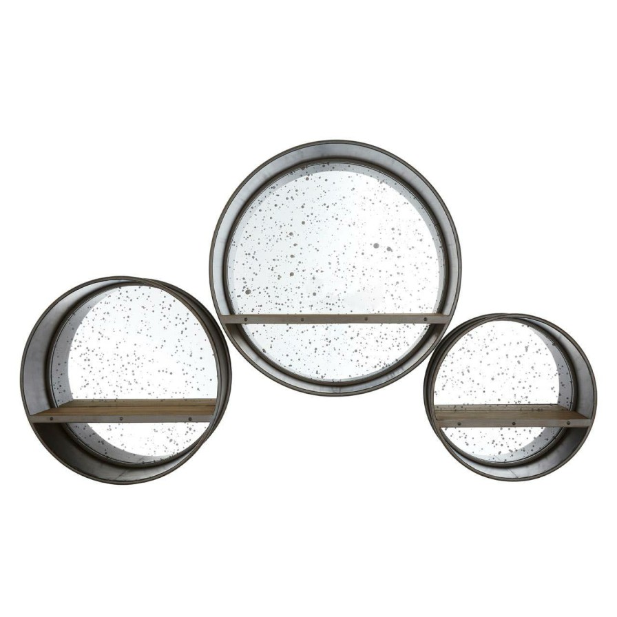 Bathe and Utility Premier Mirrors | Set Of Three Trinity Wall Mirrors