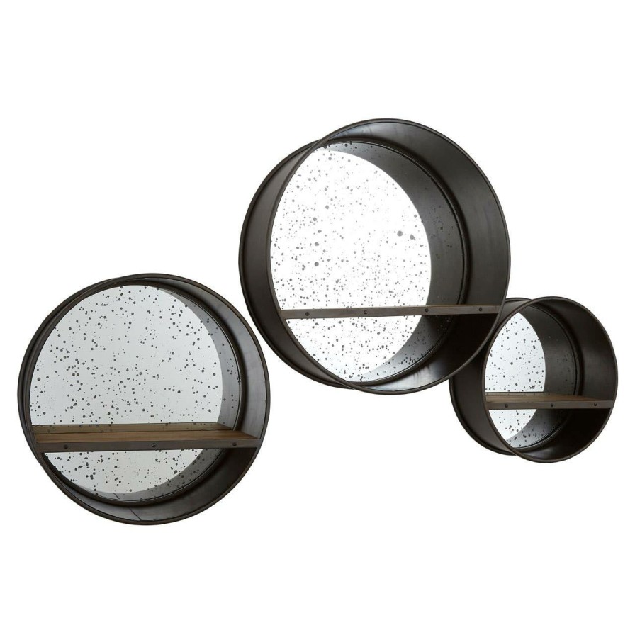 Bathe and Utility Premier Mirrors | Set Of Three Trinity Wall Mirrors