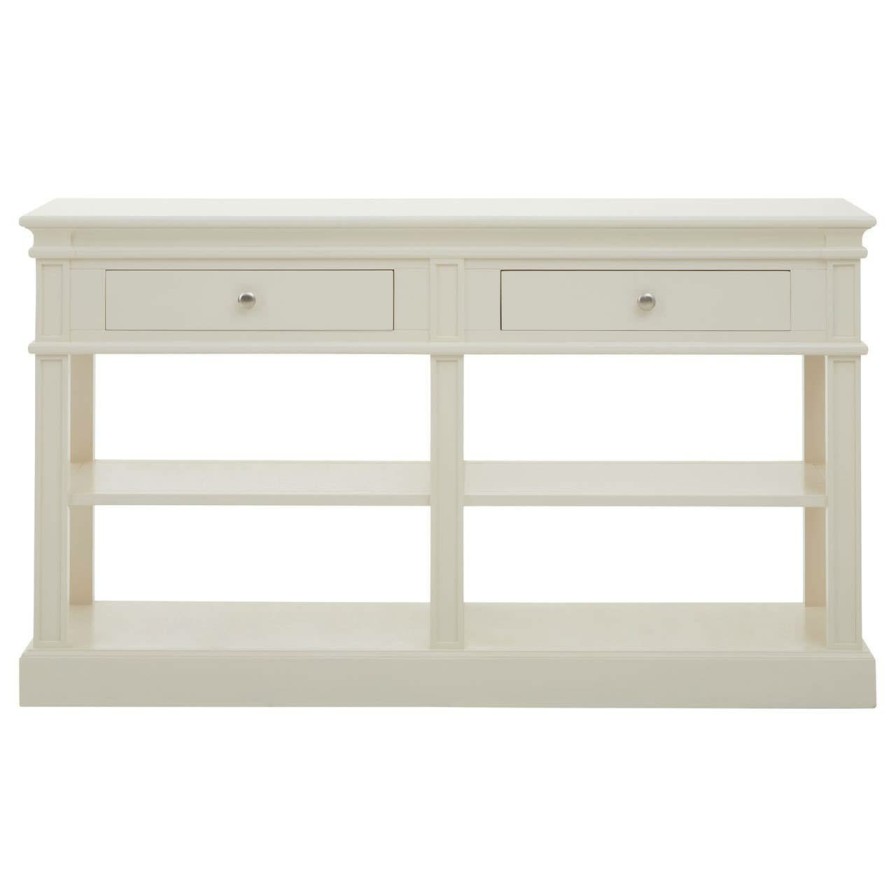 FURNITURE Fifty Five South Console Tables | Covent White Console Table