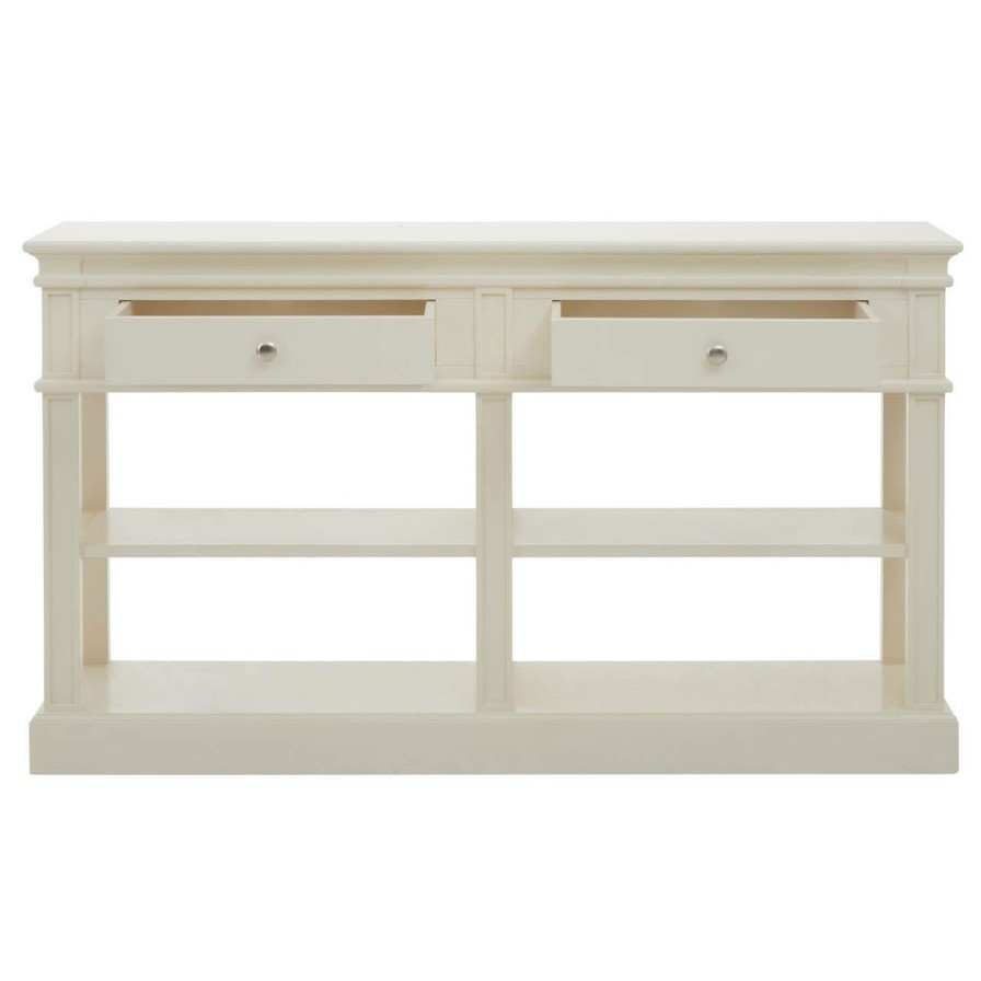 FURNITURE Fifty Five South Console Tables | Covent White Console Table