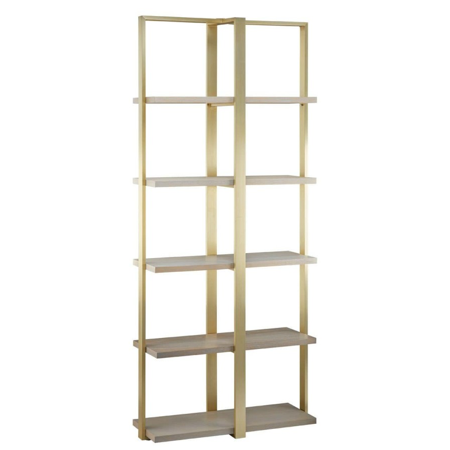 FURNITURE Fifty Five South Bookcases | Villi Oak Wood Shelf Unit