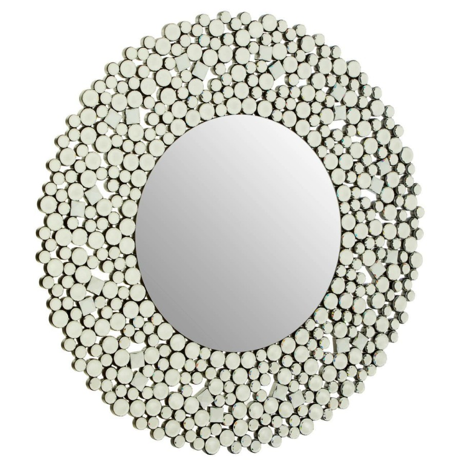 Bathe and Utility Fifty Five South Mirrors | Gavina Round Wall Mirror