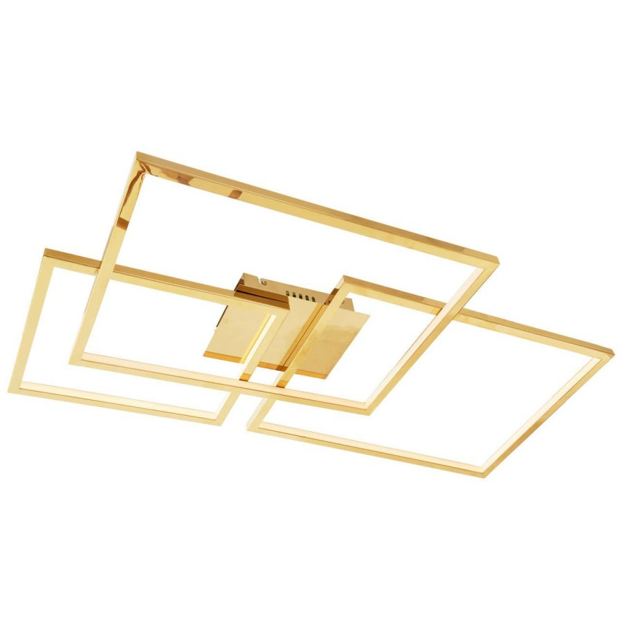 Accessories Fifty Five South Light and Ceiling Shades | Trieste Four Square Ceiling Light