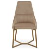 FURNITURE Fifty Five South Dining Chairs | Vieste Mink Velvet Dining Chair