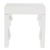 FURNITURE Premier Side Tables | Luis White High Gloss Side Table