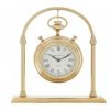 Accessories Fifty Five South Mantel Clocks | Hampstead Gold Mantel Clock