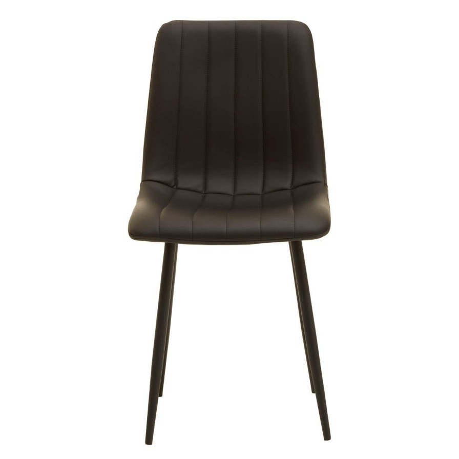 FURNITURE Premier Seating | Tiana Set Of 4 Black Dining Chairs