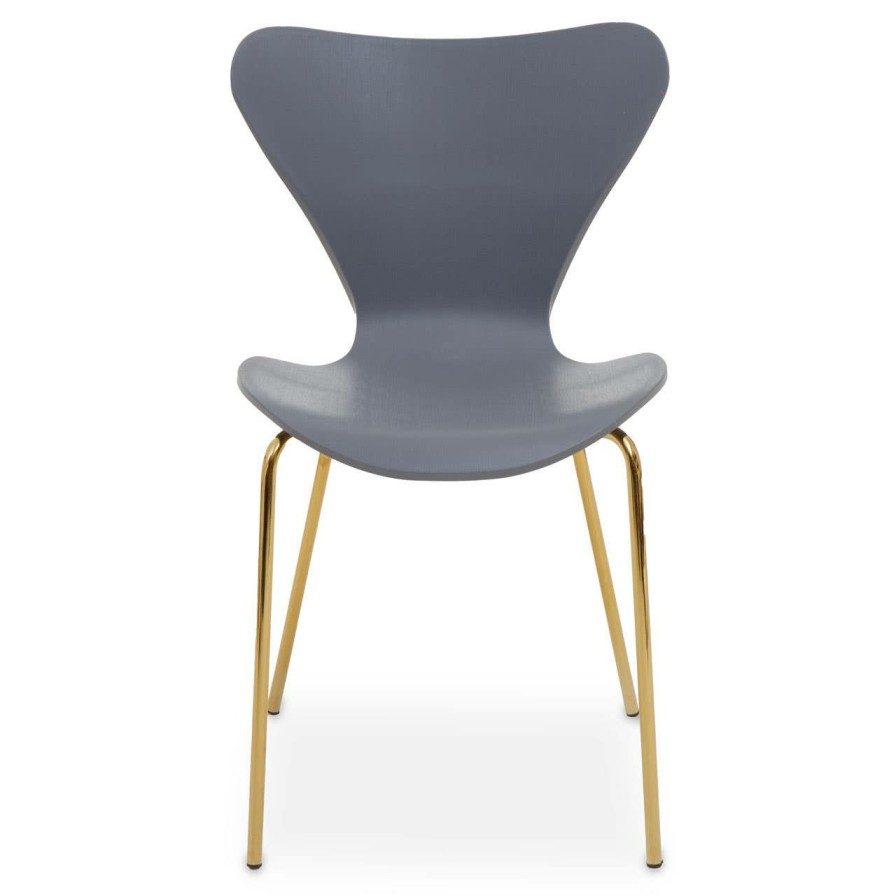 FURNITURE Premier Seating | Laila Dining Chair With Grey Seat