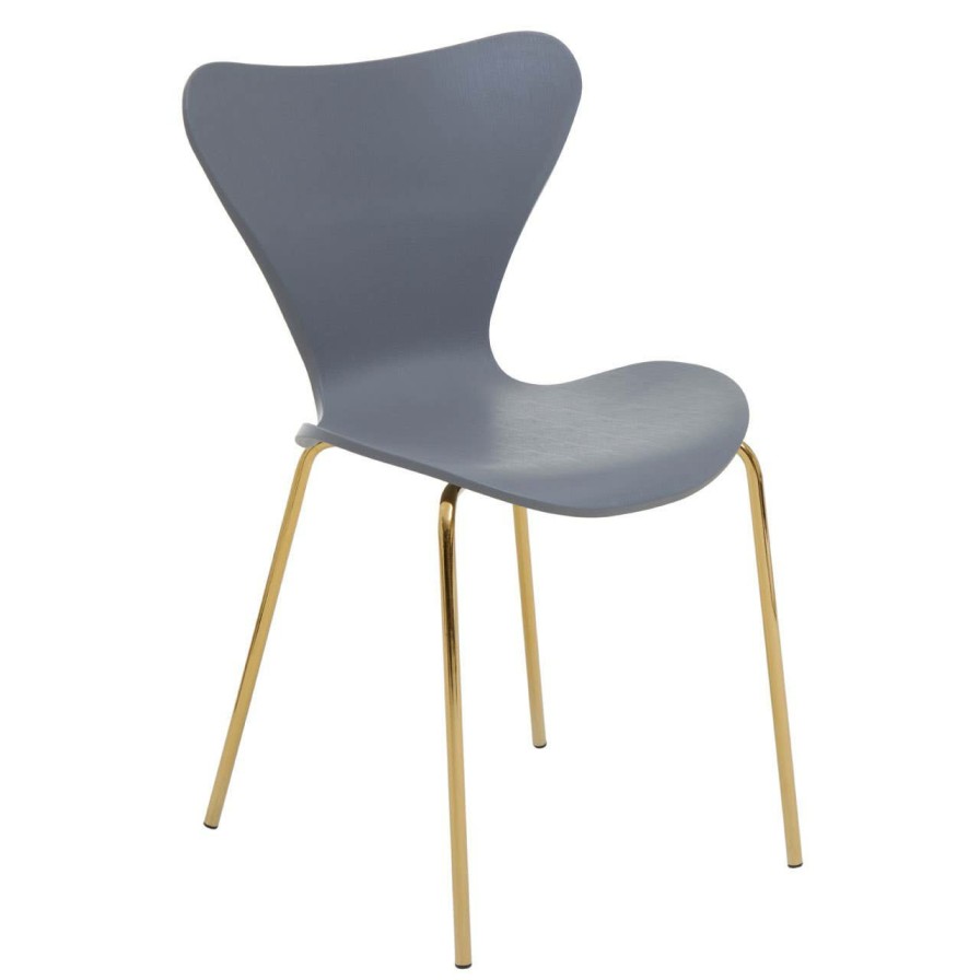 FURNITURE Premier Seating | Laila Dining Chair With Grey Seat