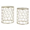 FURNITURE Premier Side Tables | Set Of Two Arcana Honeycomb Side Tables