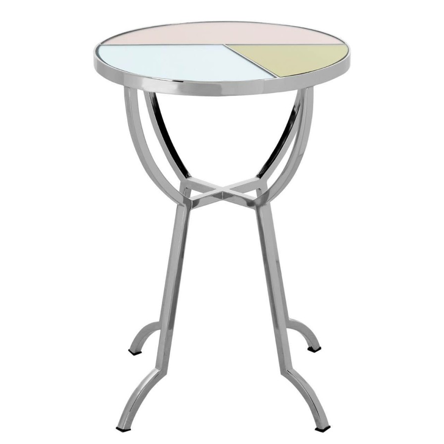 FURNITURE Fifty Five South Side Tables | Arbus Round Side Table