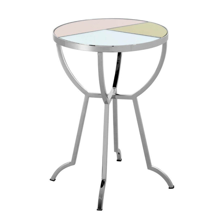 FURNITURE Fifty Five South Side Tables | Arbus Round Side Table