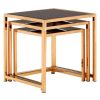 FURNITURE Fifty Five South Nesting Tables | Ackley Set Of 3 Square Side Tables