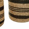 Bathe and Utility Premier Boxes, Bags and Baskets | Arles Black Stripes Seagrass Baskets