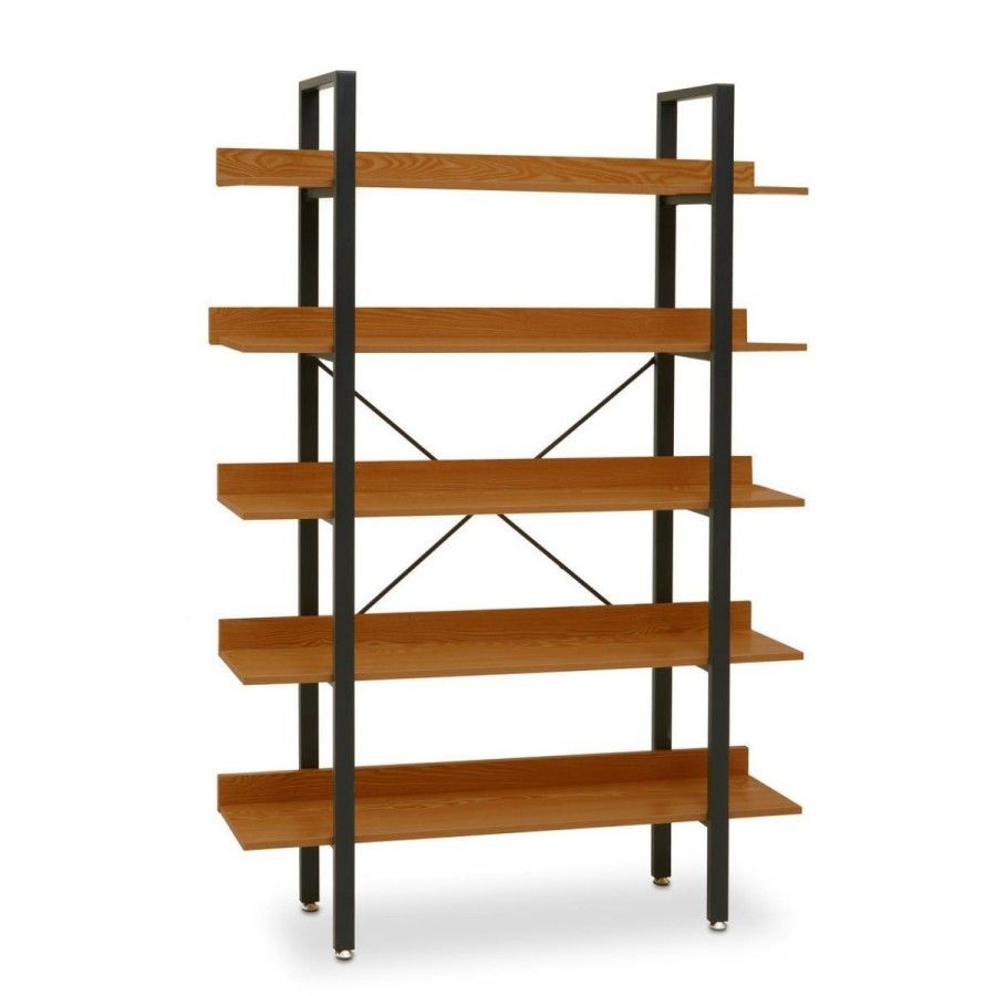 FURNITURE Premier Shelving | Laxton 5 Tier Red Pomelo Shelf Unit