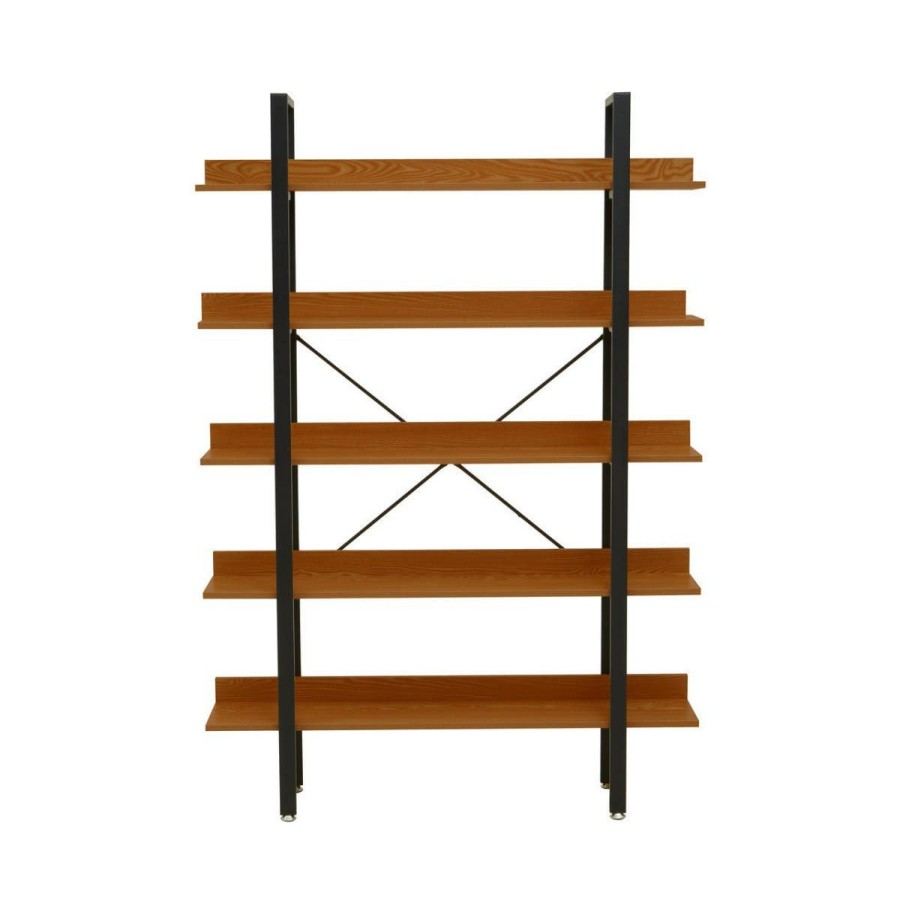 FURNITURE Premier Shelving | Laxton 5 Tier Red Pomelo Shelf Unit