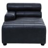 FURNITURE Fifty Five South Seating | King Right Arm Leather Chaise