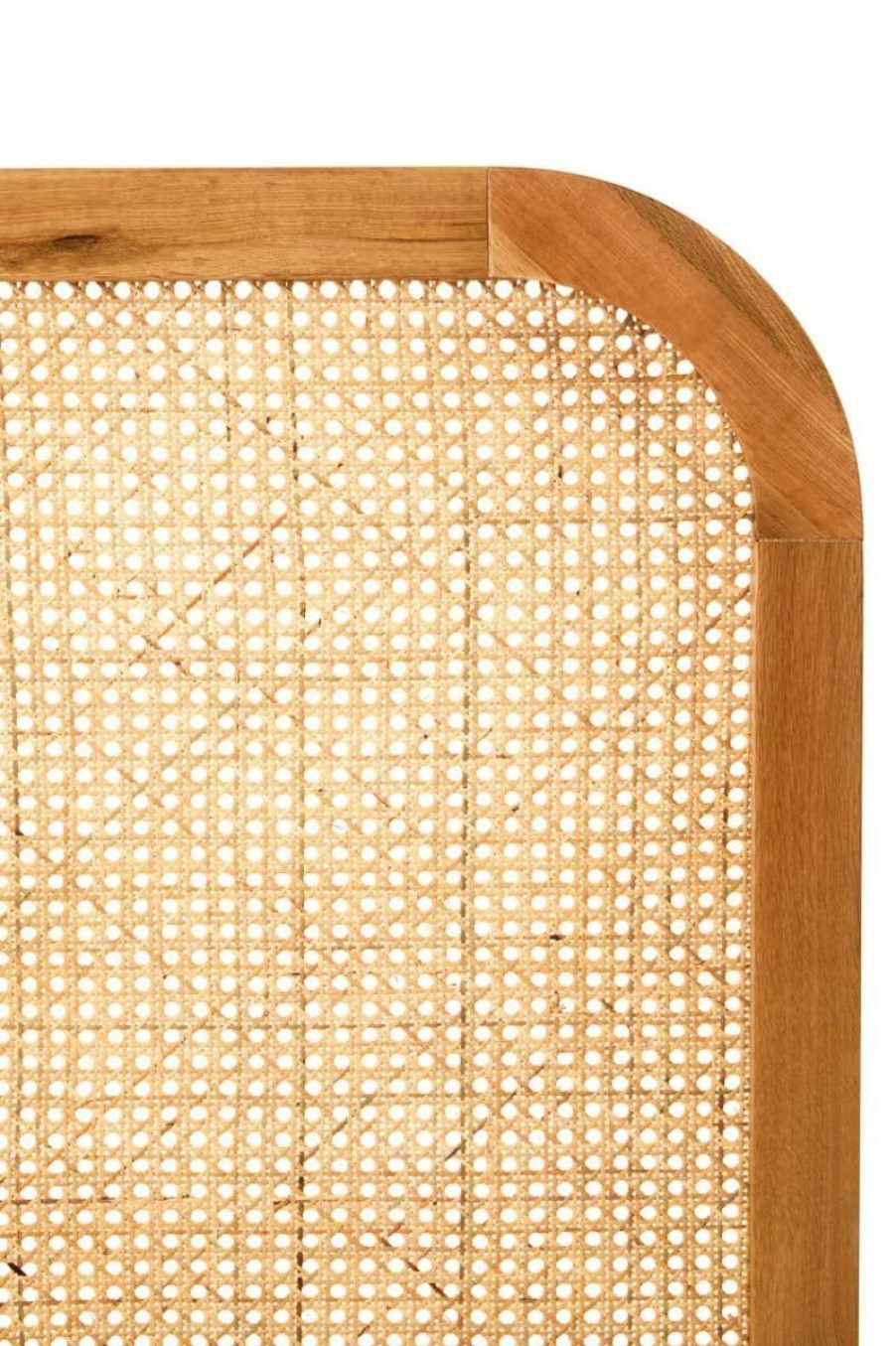 FURNITURE Fifty Five South Beds | Lyon Natural Rattan And Oak Headboard