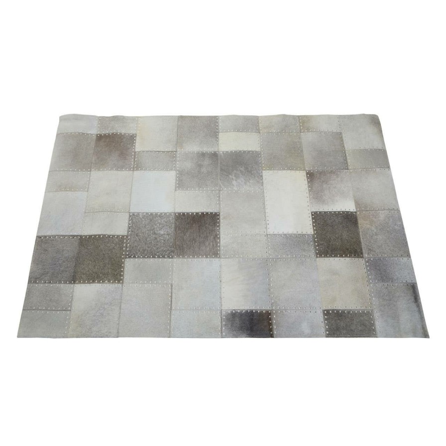 Accessories Fifty Five South Rugs | Safira Small Grey Rug