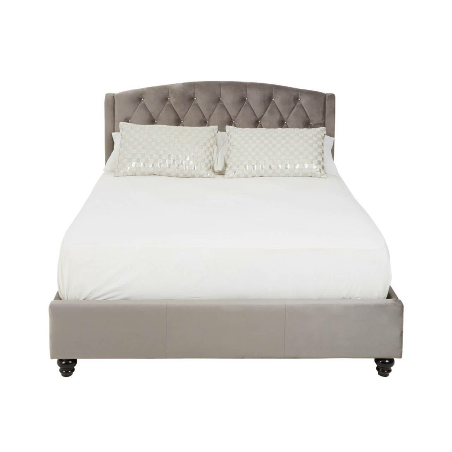 FURNITURE Premier Beds | Josephine Steel Shade Double Bed