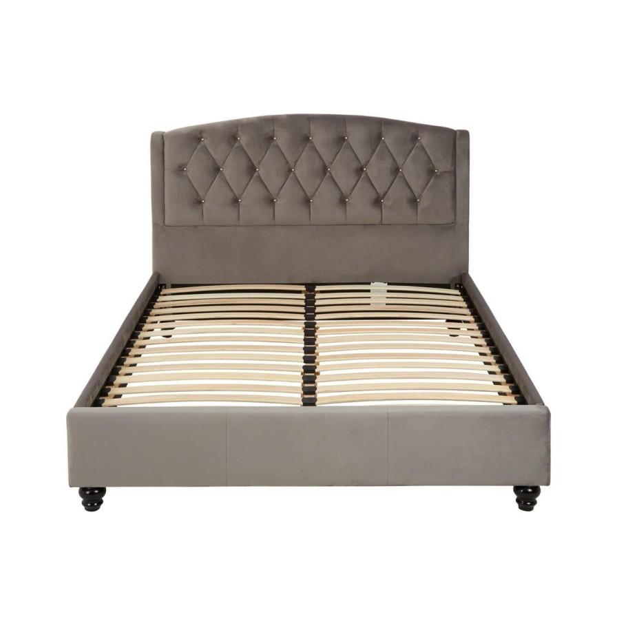 FURNITURE Premier Beds | Josephine Steel Shade Double Bed