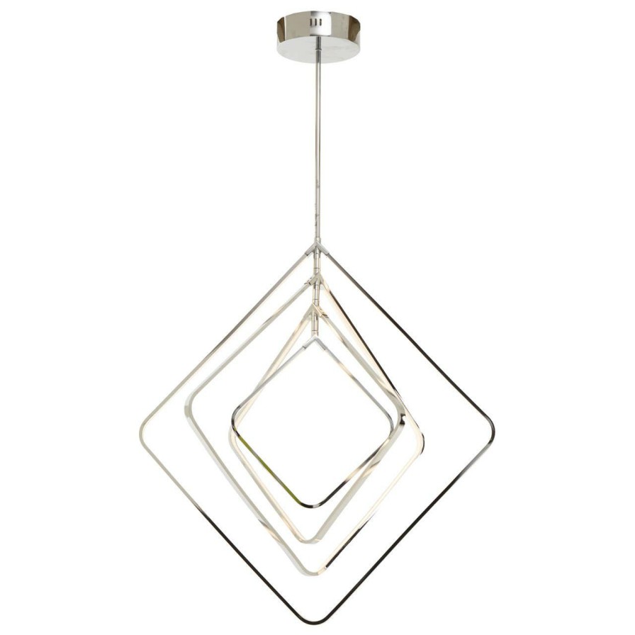 Accessories Fifty Five South Light and Ceiling Shades | Trieste Large Angular Pendant Light