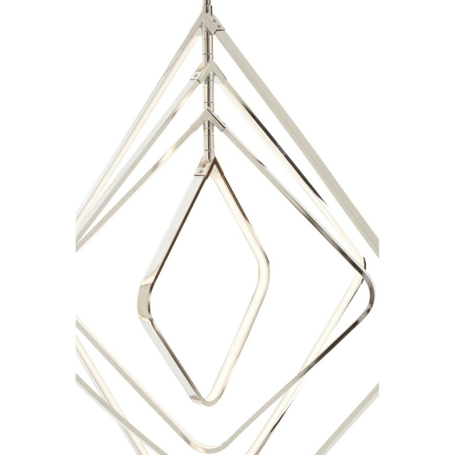 Accessories Fifty Five South Light and Ceiling Shades | Trieste Large Angular Pendant Light