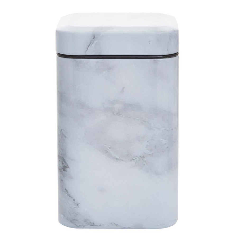 Kitchen and Dining Premier Canisters | White Marble Effect Storage Set