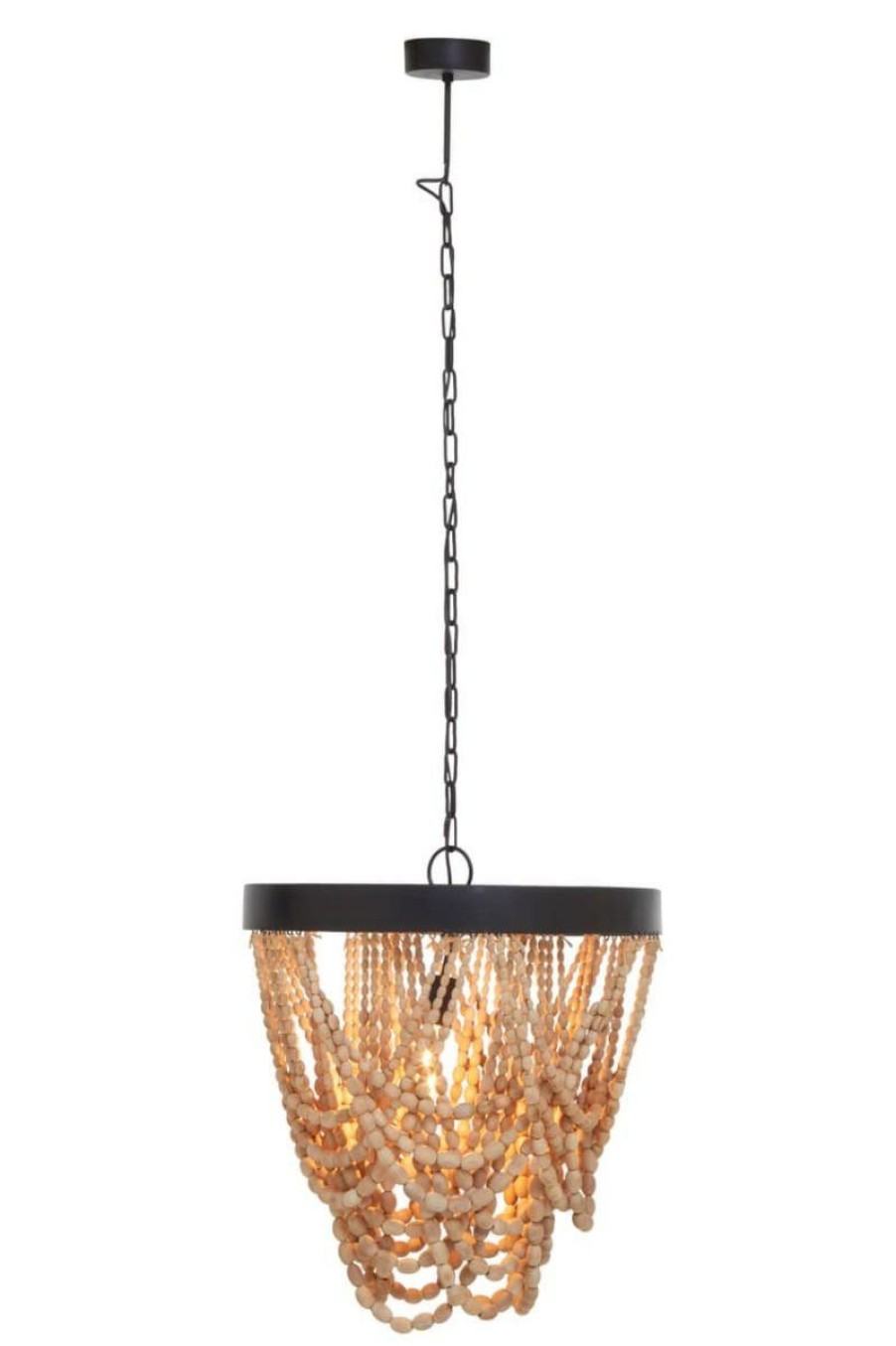 Accessories Fifty Five South Chandeliers | Lapiz Wood Bead Chandelier