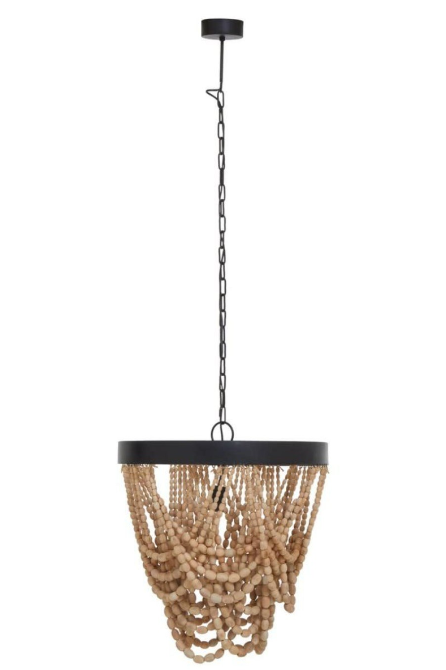 Accessories Fifty Five South Chandeliers | Lapiz Wood Bead Chandelier