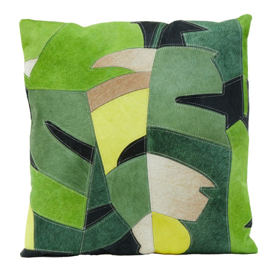 Accessories Bosie Cushions | Safira Botanical Suede Cushion