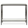 FURNITURE Fifty Five South Console Tables | Axis Console Table With Black Finish Frame