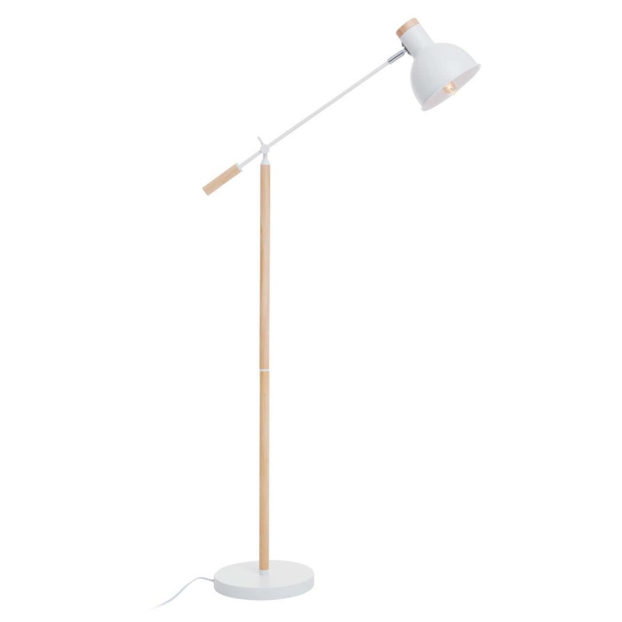 Accessories Premier Floor Lamps | Stockholm Matte White Floor Lamp