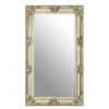 Bathe and Utility Fifty Five South Mirrors | Marseille Champagne Bead And Reel Wall Mirror