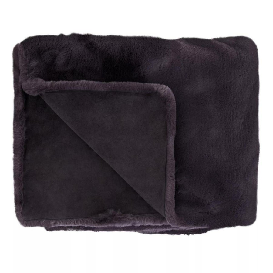 Accessories Bosie Throws and Blankets | Bosie Lamina Grey Throw